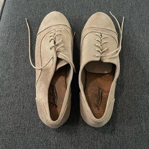 Lucky Brand Beige Sneakers